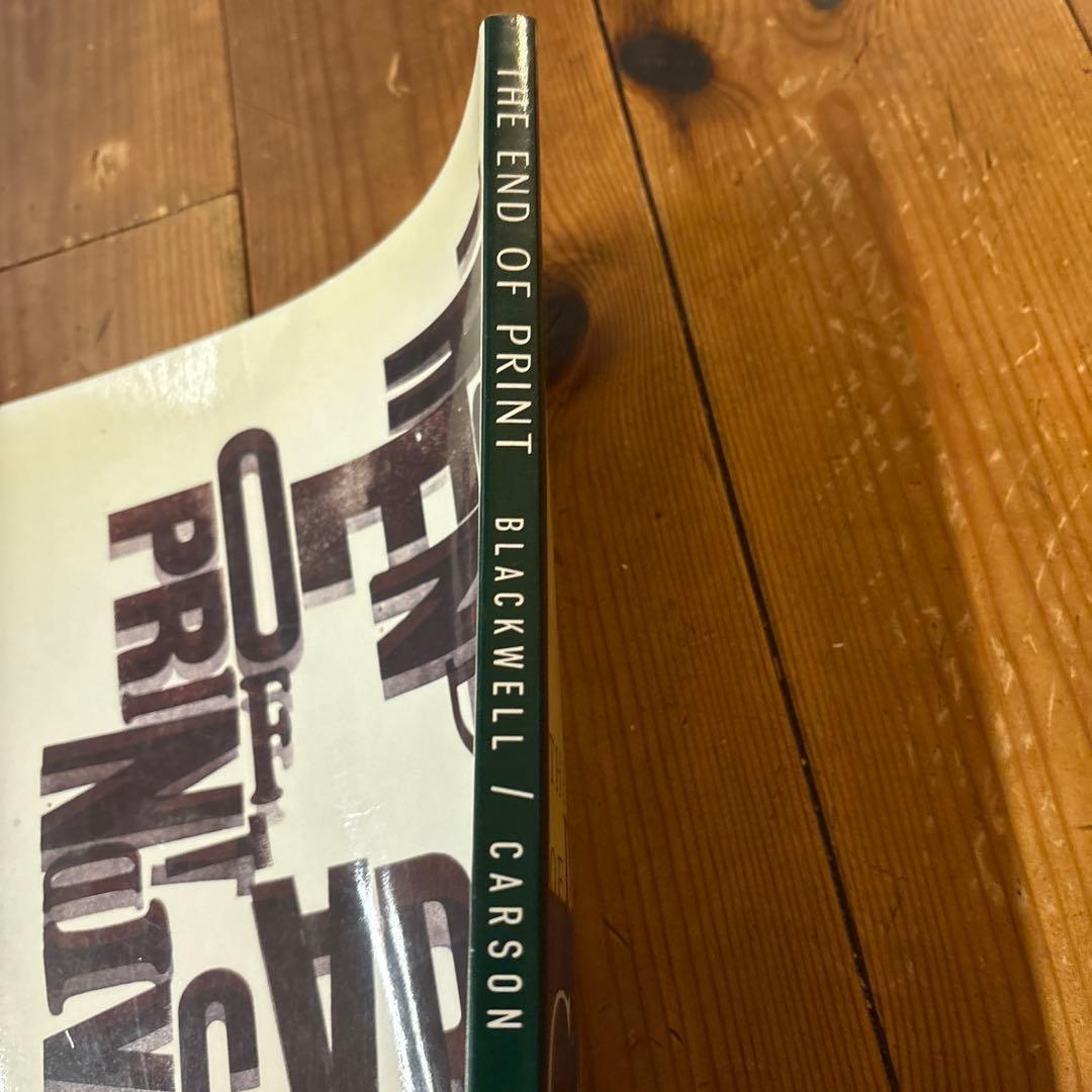 アート・デザイン・音楽 THE END OF PRINT: DAVID CARSON