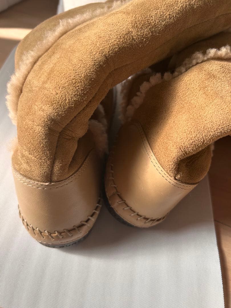 値下げしました！TORY BURCH ムートンブーツ ロング キャメル ボア