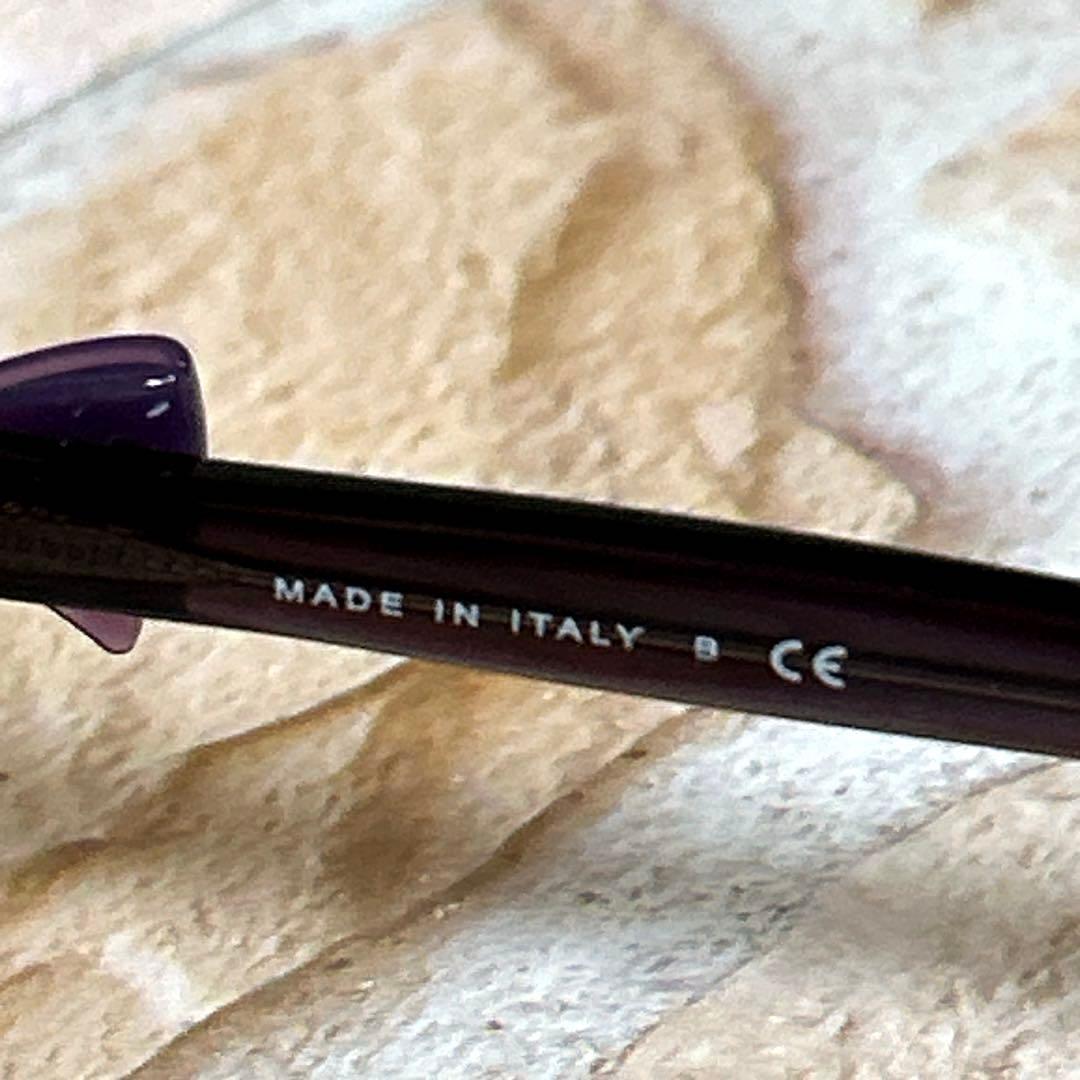 ヒマワリ様 美品 CHANEL パープル リボン ココ サングラス 5171A