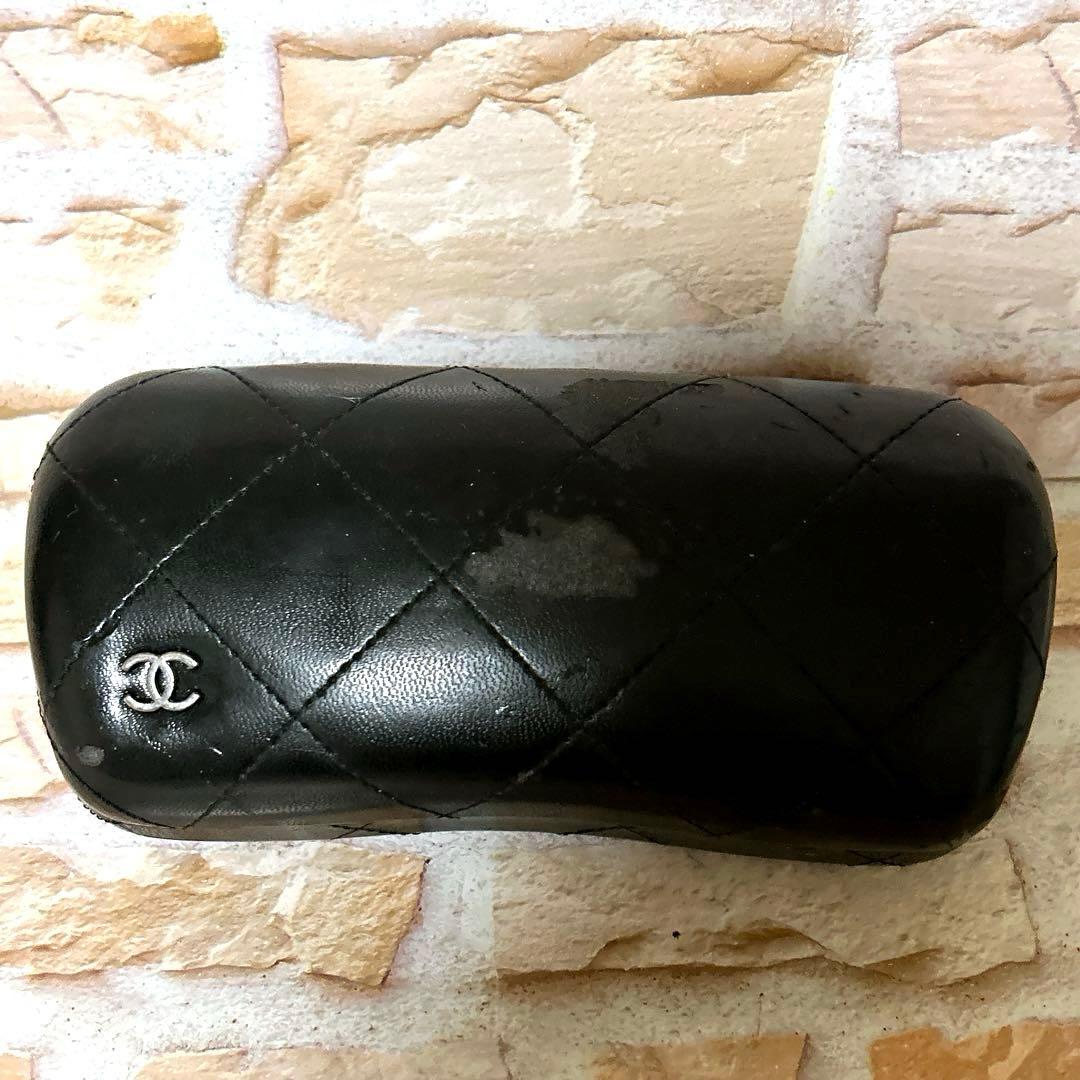 ヒマワリ様 美品 CHANEL パープル リボン ココ サングラス 5171A