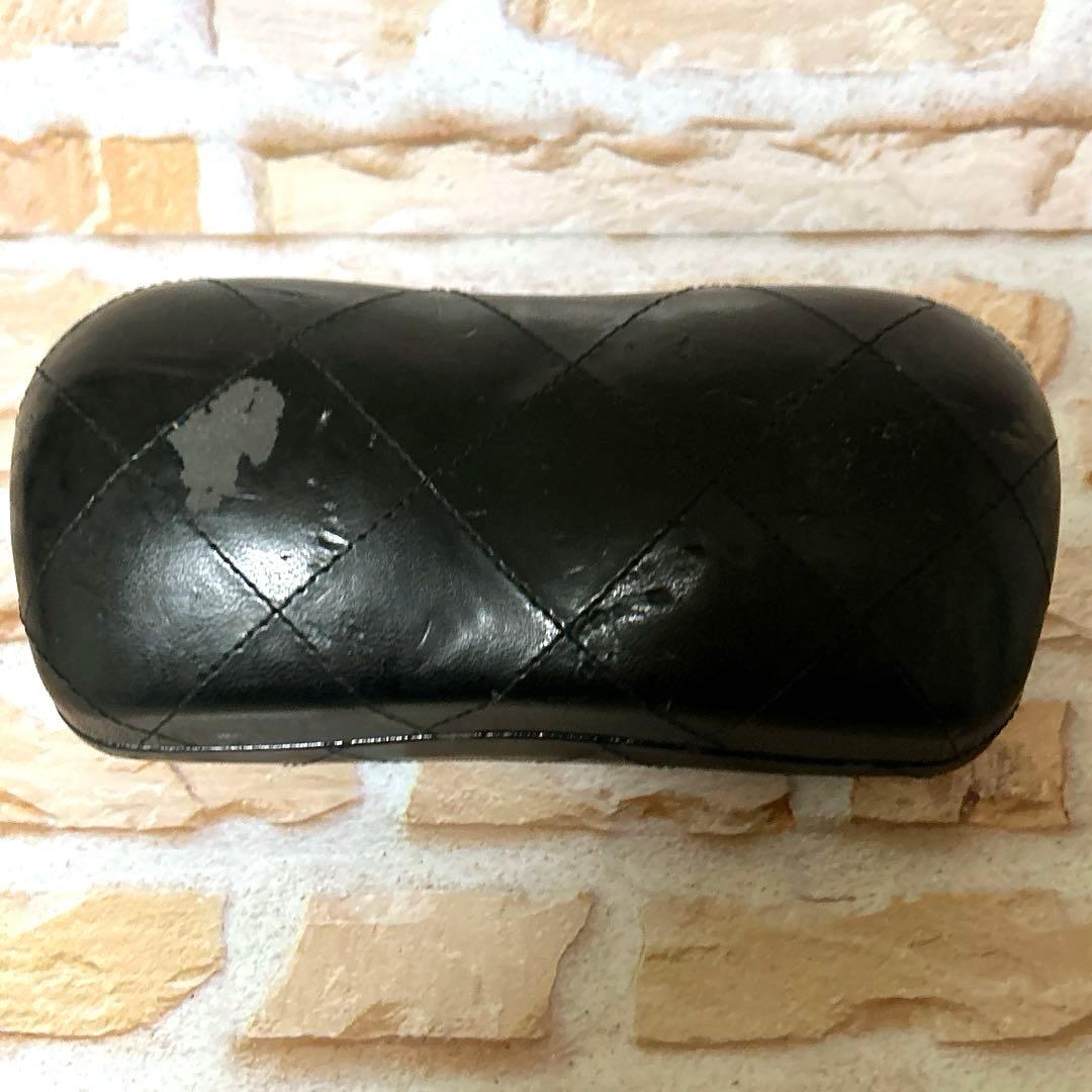 ヒマワリ様 美品 CHANEL パープル リボン ココ サングラス 5171A