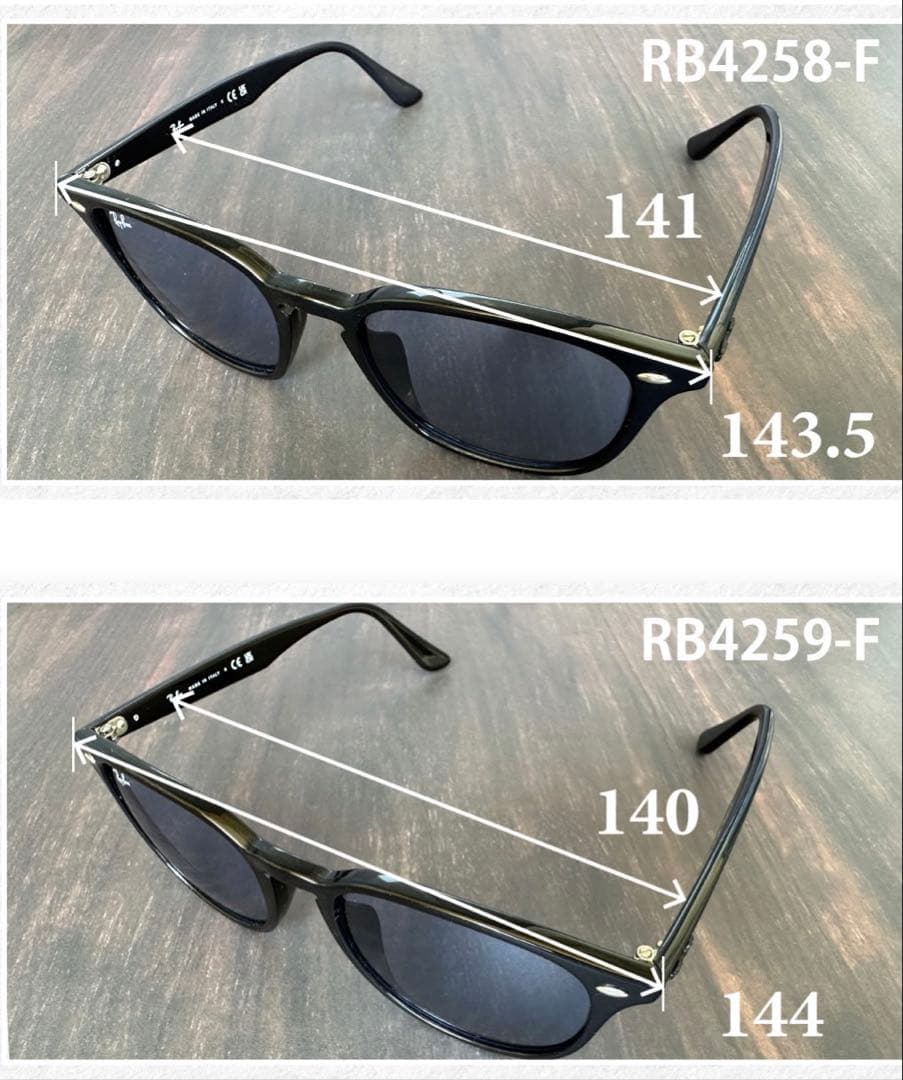 ★大人気モデル★飯田将成さんモデル★RB4259-F 601/80★レイバン★