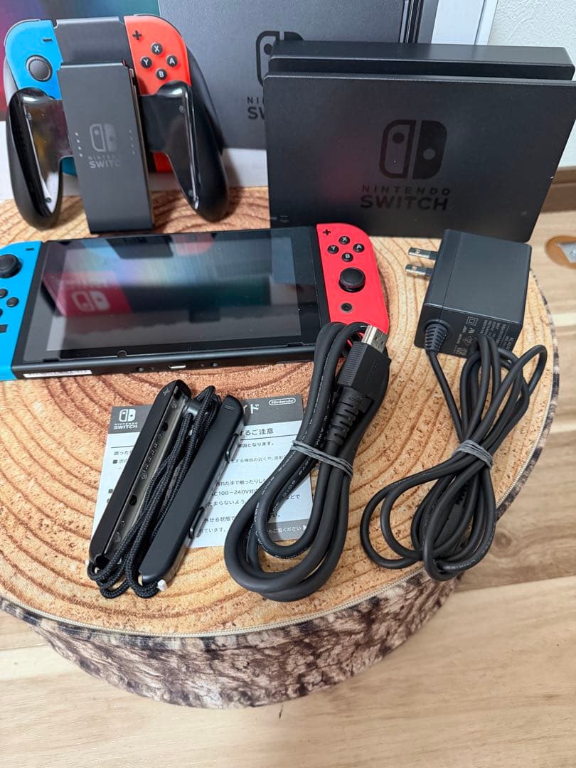 Nintendo Switch ニンテンドースイッチ本体　ネオン⑤