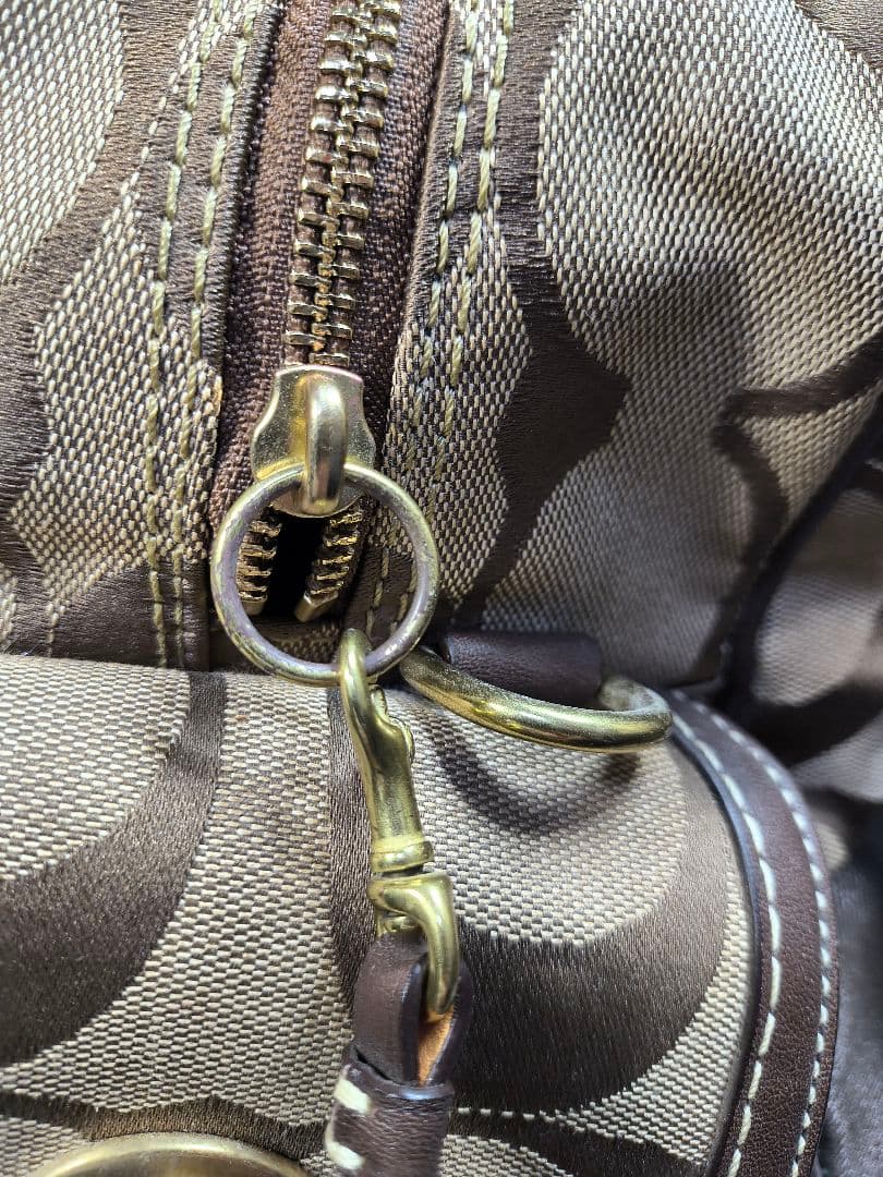 ✨COACH✨ボストンバッグ✨大容量✨ F77179✨可愛い✨金金具