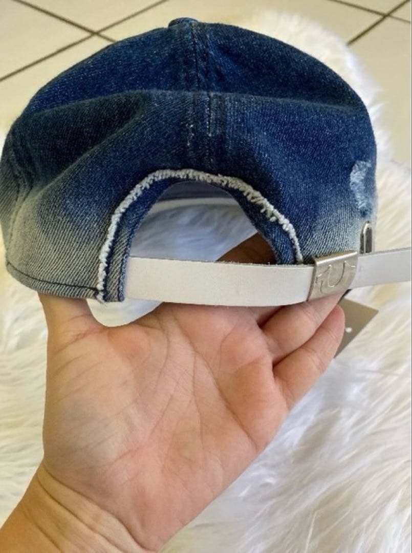True religion グラデーションデニムキャップ