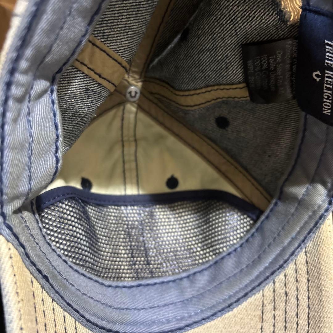 True religion グラデーションデニムキャップ