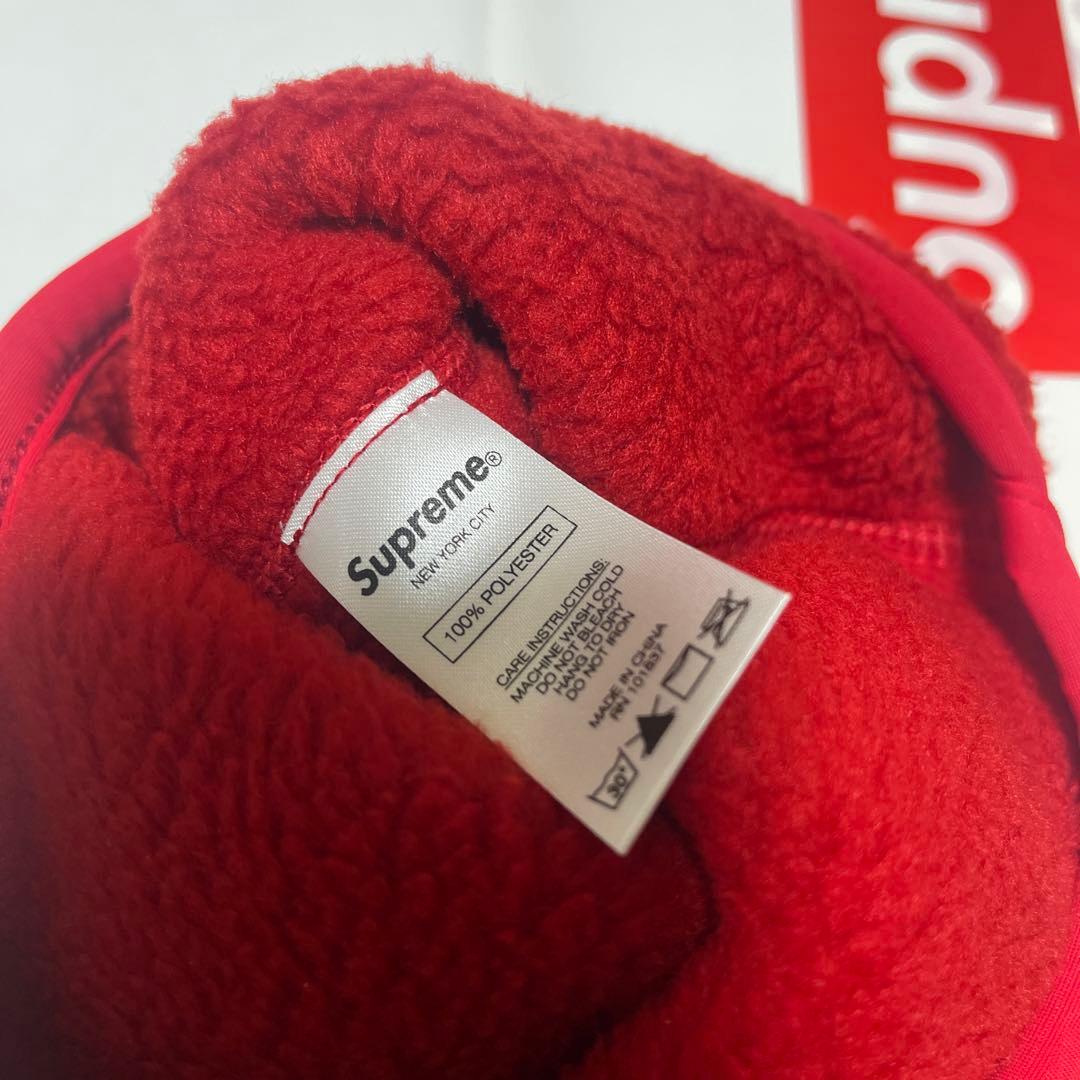 Supreme Polartec Deep Pile Balaclava 赤