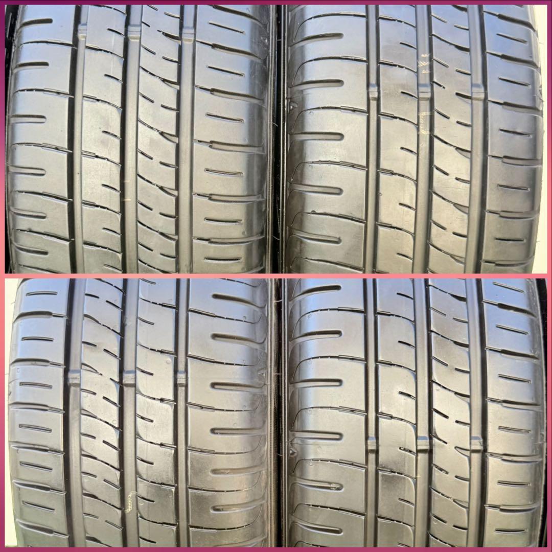 ダンロップ エナセーブ．195/65R15．24年製．9~9.5分山．4本セット