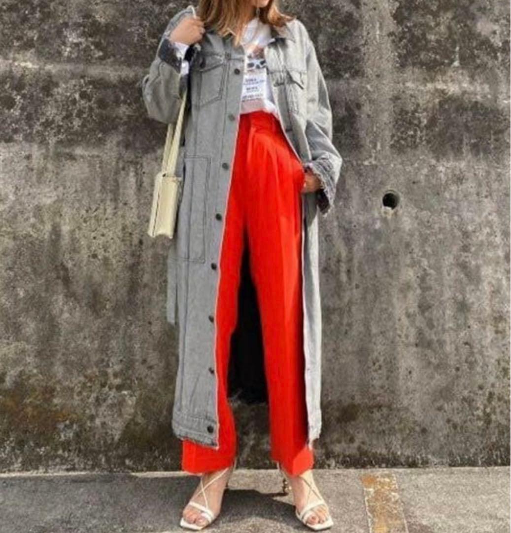 ジャケット・アウター ameri vintage 2way reversible denim coat