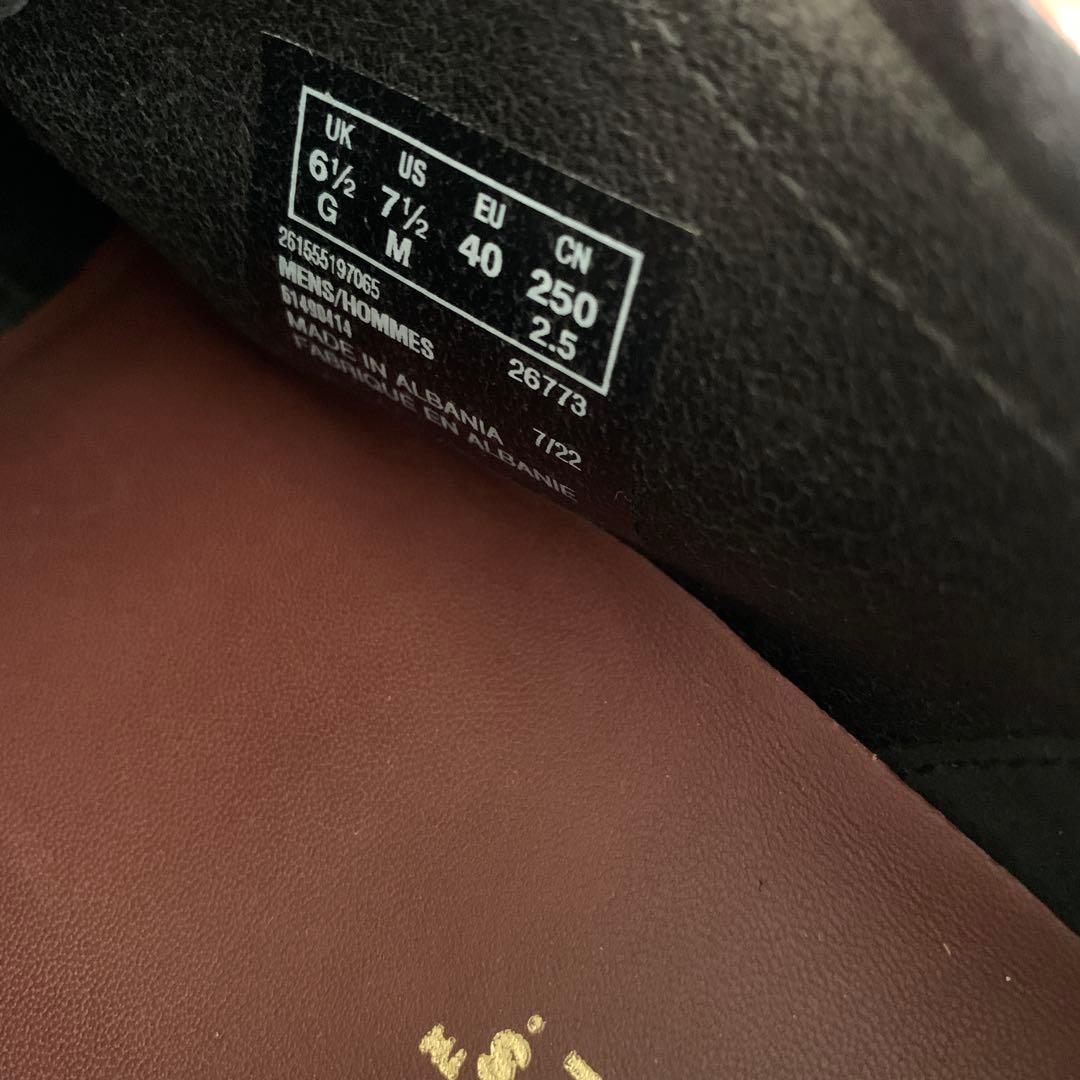 CLARKS ORIGINALS ブラック　ワラビー　箱/替え紐つき