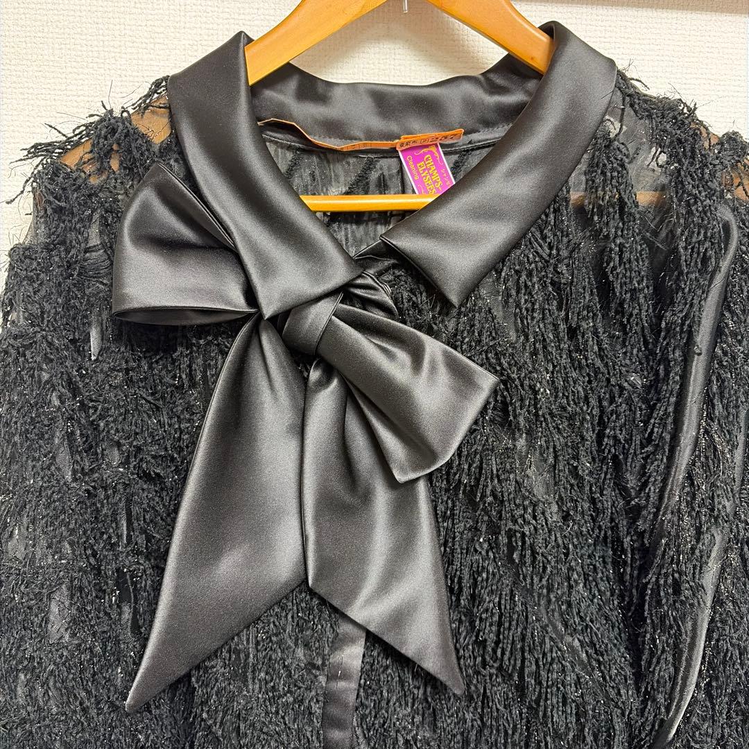 GIORGIO ARMANI【美品】フリンジジャケット ボレロ《イタリア製》