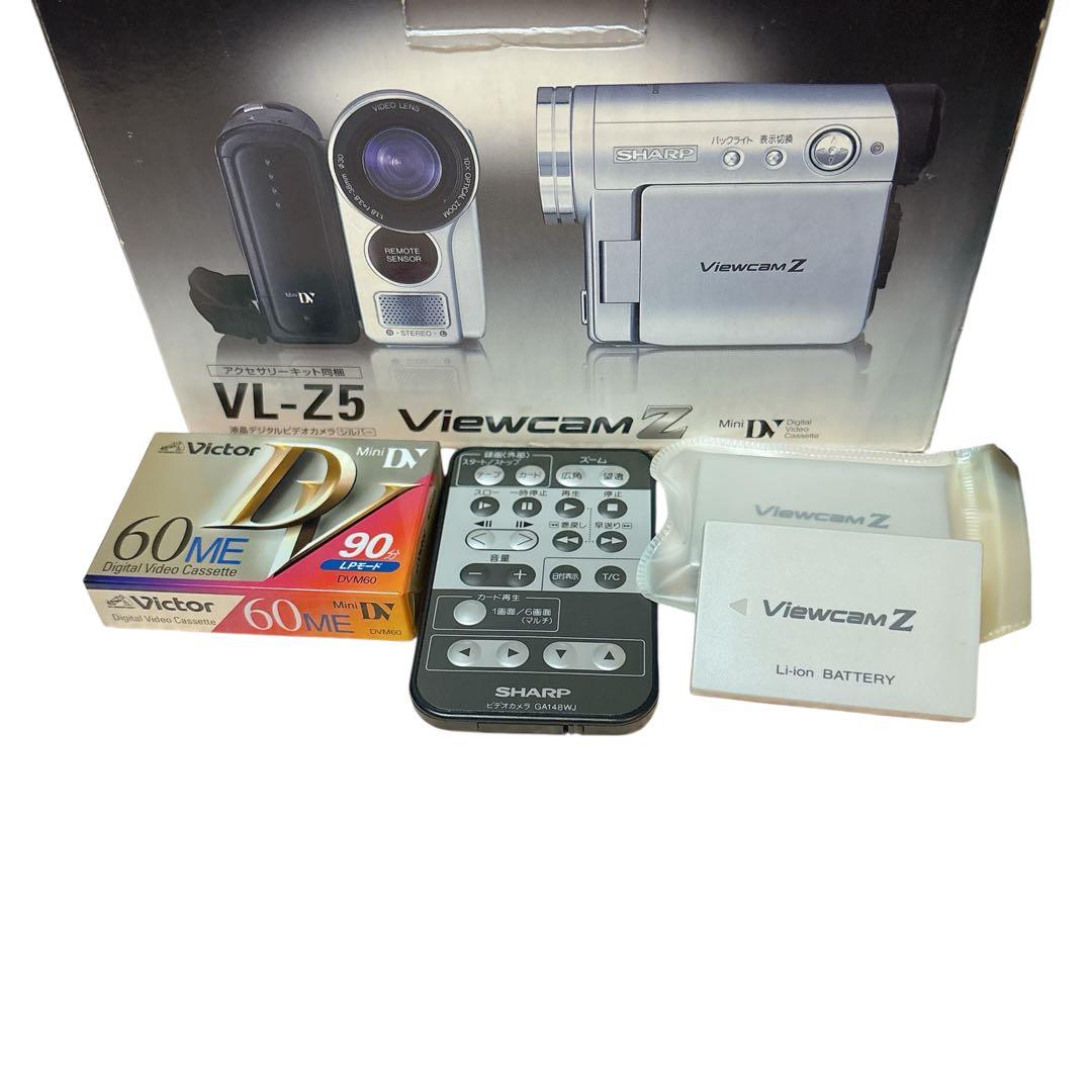 SHARP 液晶デジタルビデオカメラ VL-Z5 viewcam z シャープ