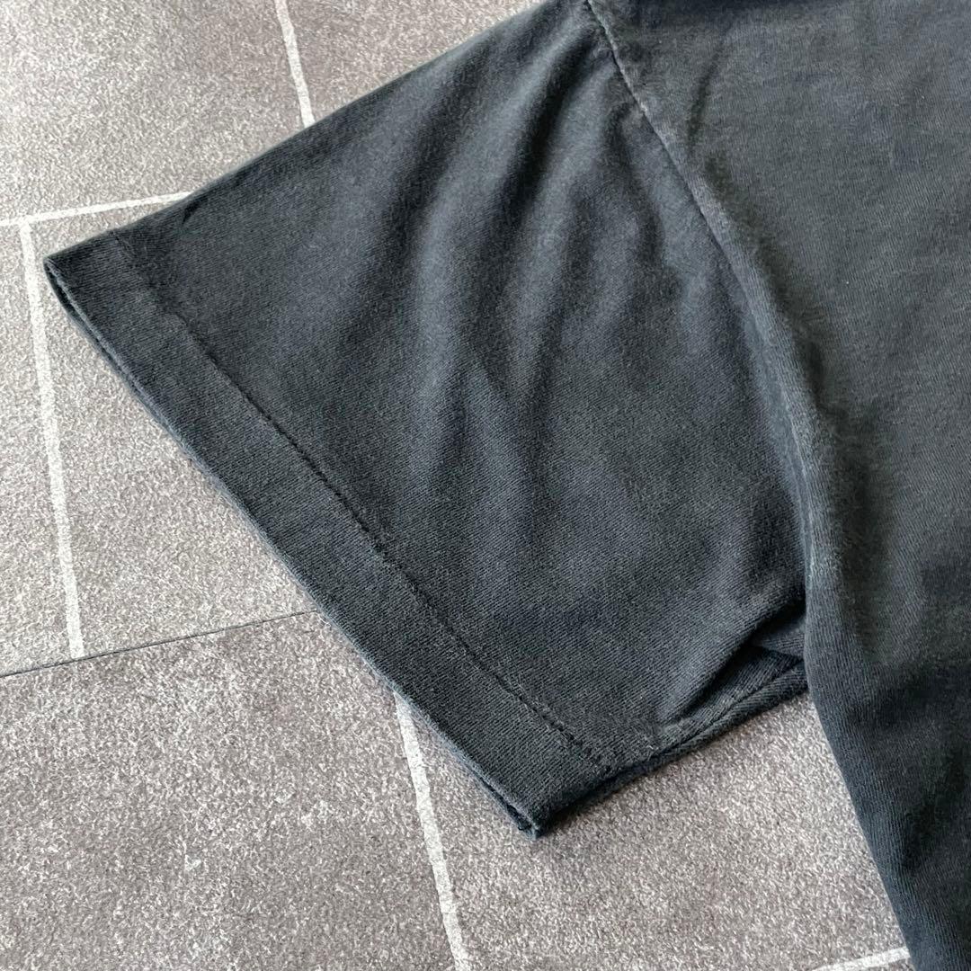 LLICA メタリカ summer フェードTシャツL 太陽 墨黒