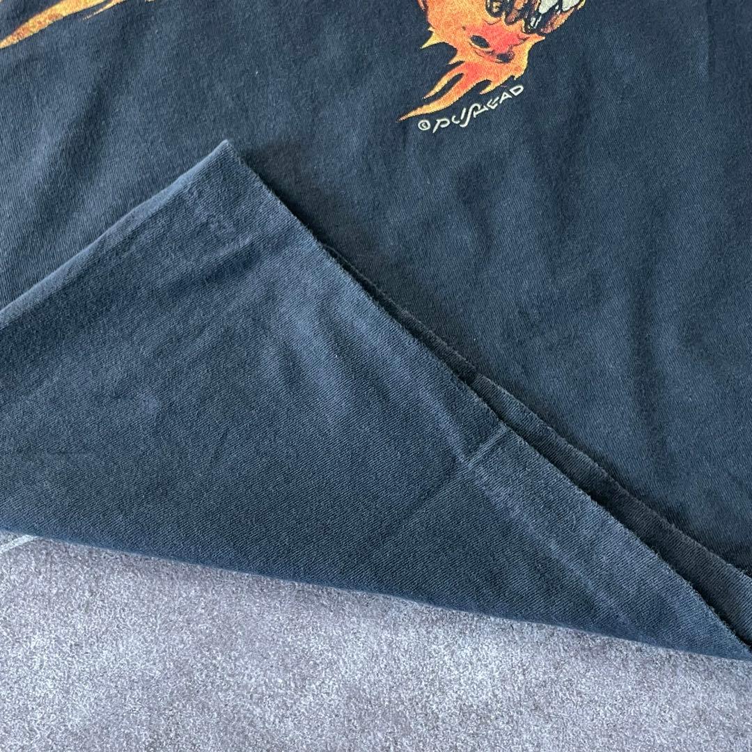 LLICA メタリカ summer フェードTシャツL 太陽 墨黒