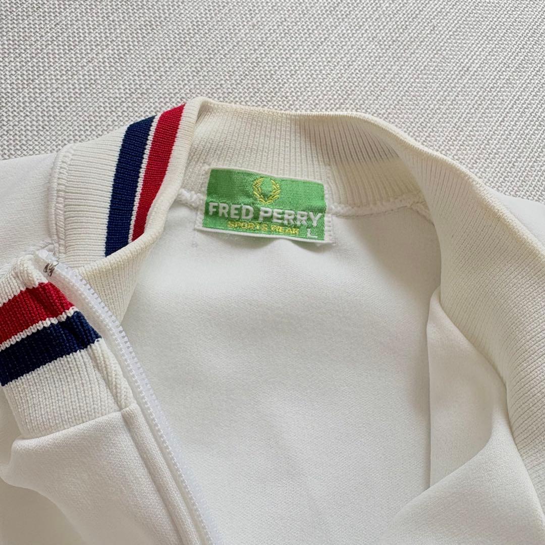 FRED PERRY ホワイトセットアップ
