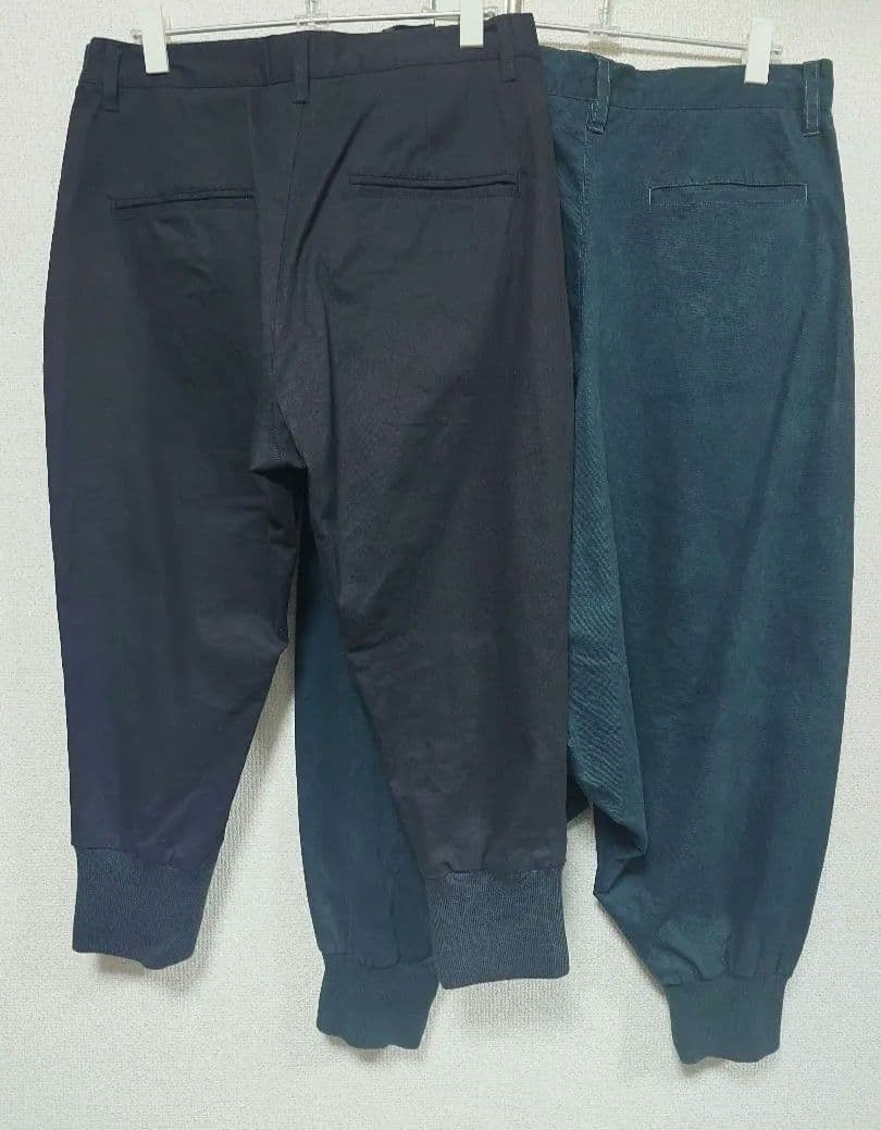 2本セット glamb グラム サイズ2 裾リブゴム サルエルパンツ
