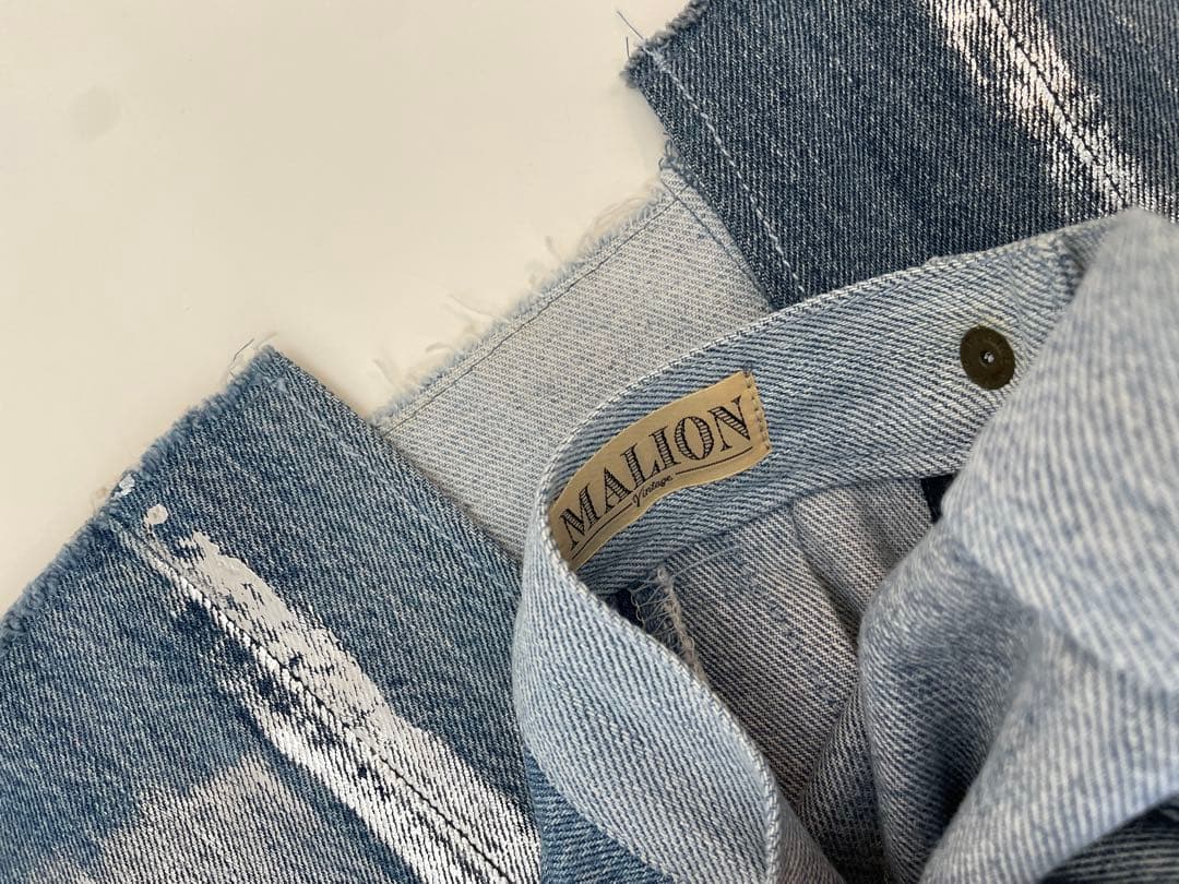 MALION vintageデニムロングスカート　マリオンヴィンテージ