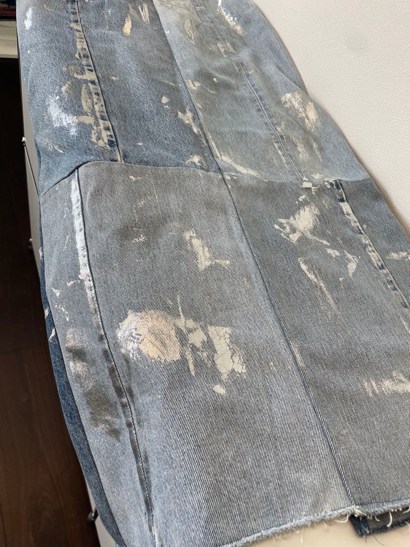 MALION vintageデニムロングスカート　マリオンヴィンテージ