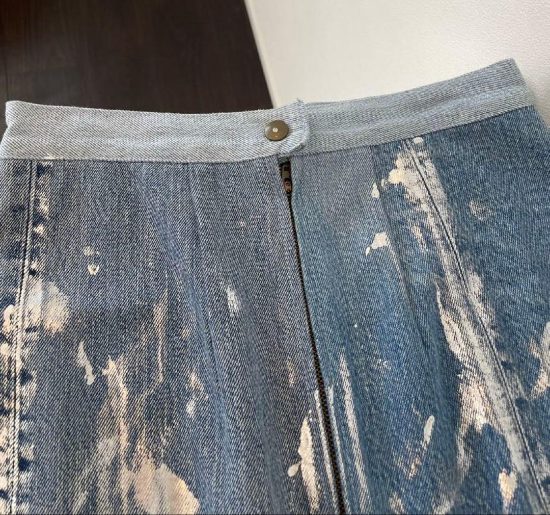 MALION vintageデニムロングスカート　マリオンヴィンテージ