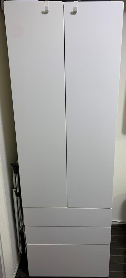 IKEA スモースタード PLATSA ワードローブ 引き出し3段付き【送料込】