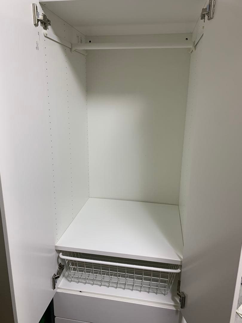 IKEA スモースタード PLATSA ワードローブ 引き出し3段付き【送料込】