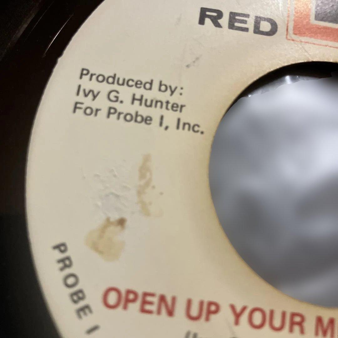 SUADE / OPEN UP YOUR MIND 7インチレコード