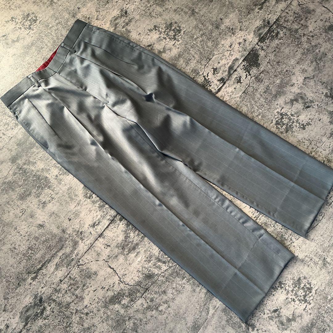 90's vintage スーツ　セットアップ　ダブルブレスト　3B 入学式
