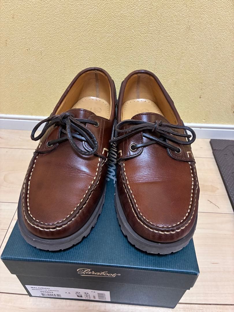 Paraboot マロ　デッキシューズ