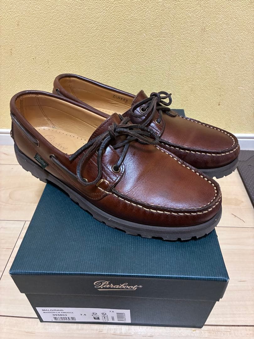 Paraboot マロ　デッキシューズ