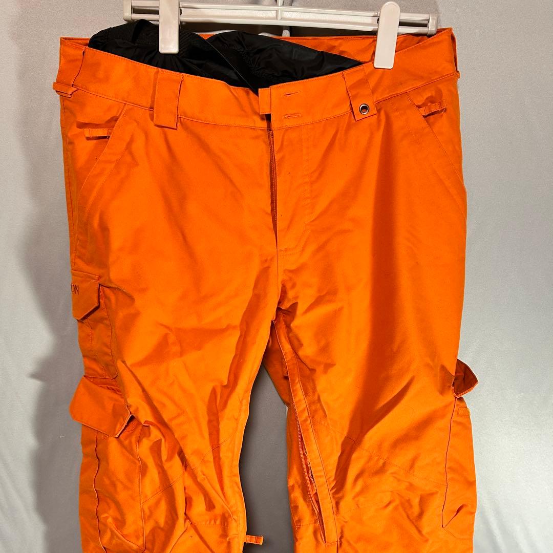 BURTON バートン スノーボード パンツ オレンジ メンズ L