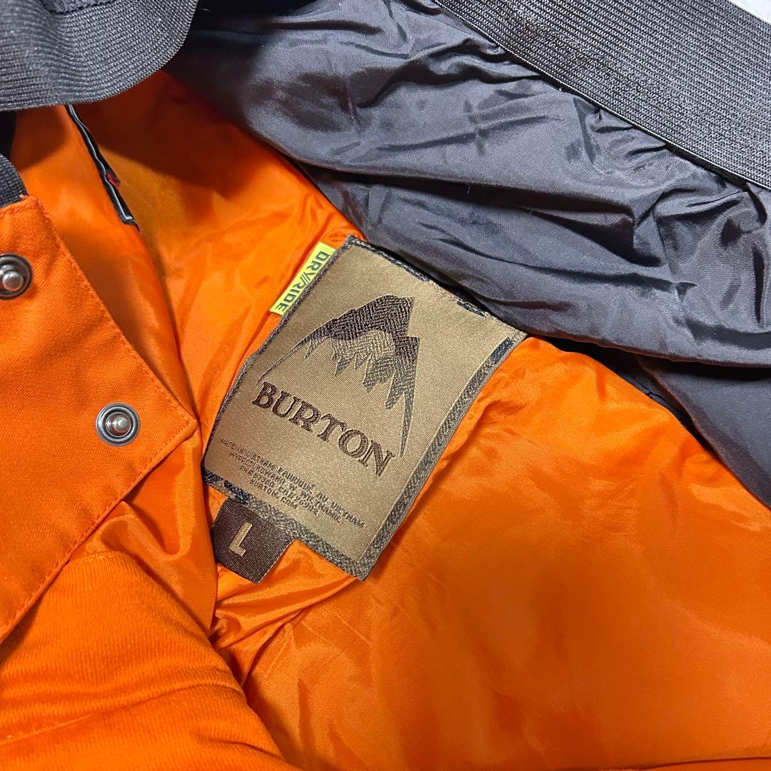 BURTON バートン スノーボード パンツ オレンジ メンズ L