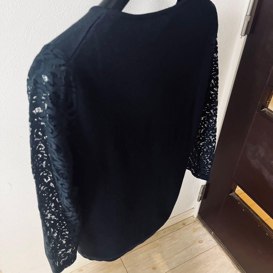 新品☆ theory luxe レース切り替えカーディガン/23区、ロペ