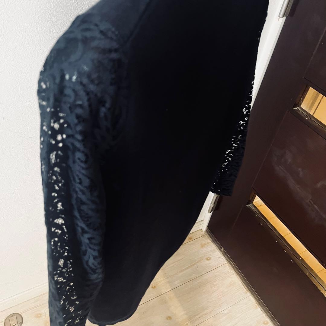 新品☆ theory luxe レース切り替えカーディガン/23区、ロペ