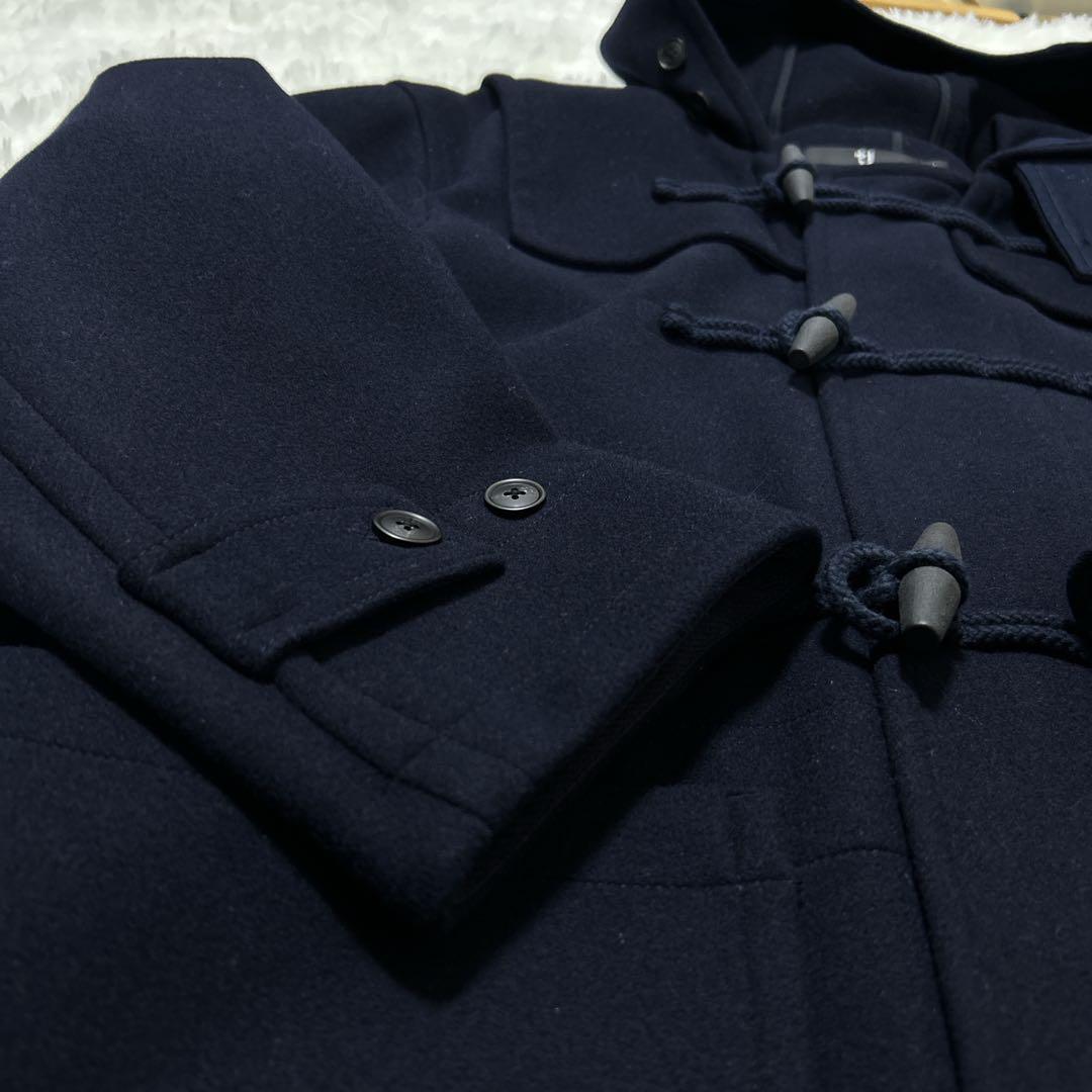 【美品】UNIQLO + J ネイビー ダッフルコート L 完売品 ジルサンダー