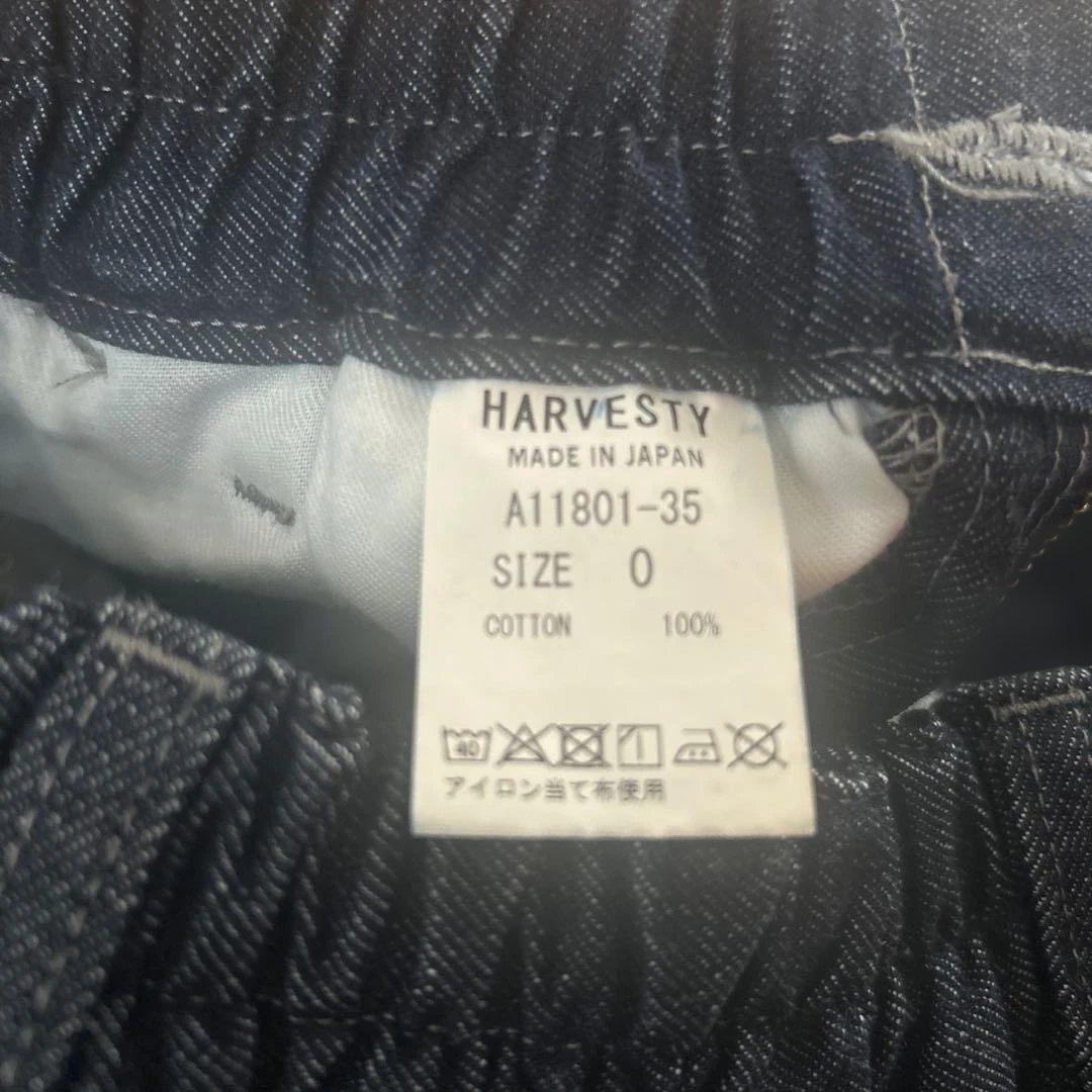 HARVESTY デニム サーカスパンツ