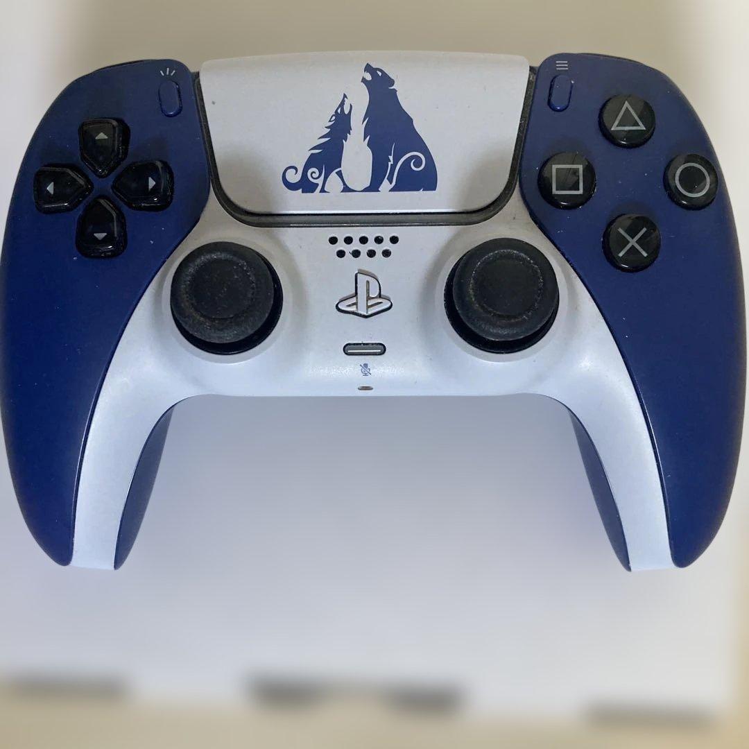 PS5 DualSense ワイヤレスコントローラー ゴッド・オブ・ウォー ラ…