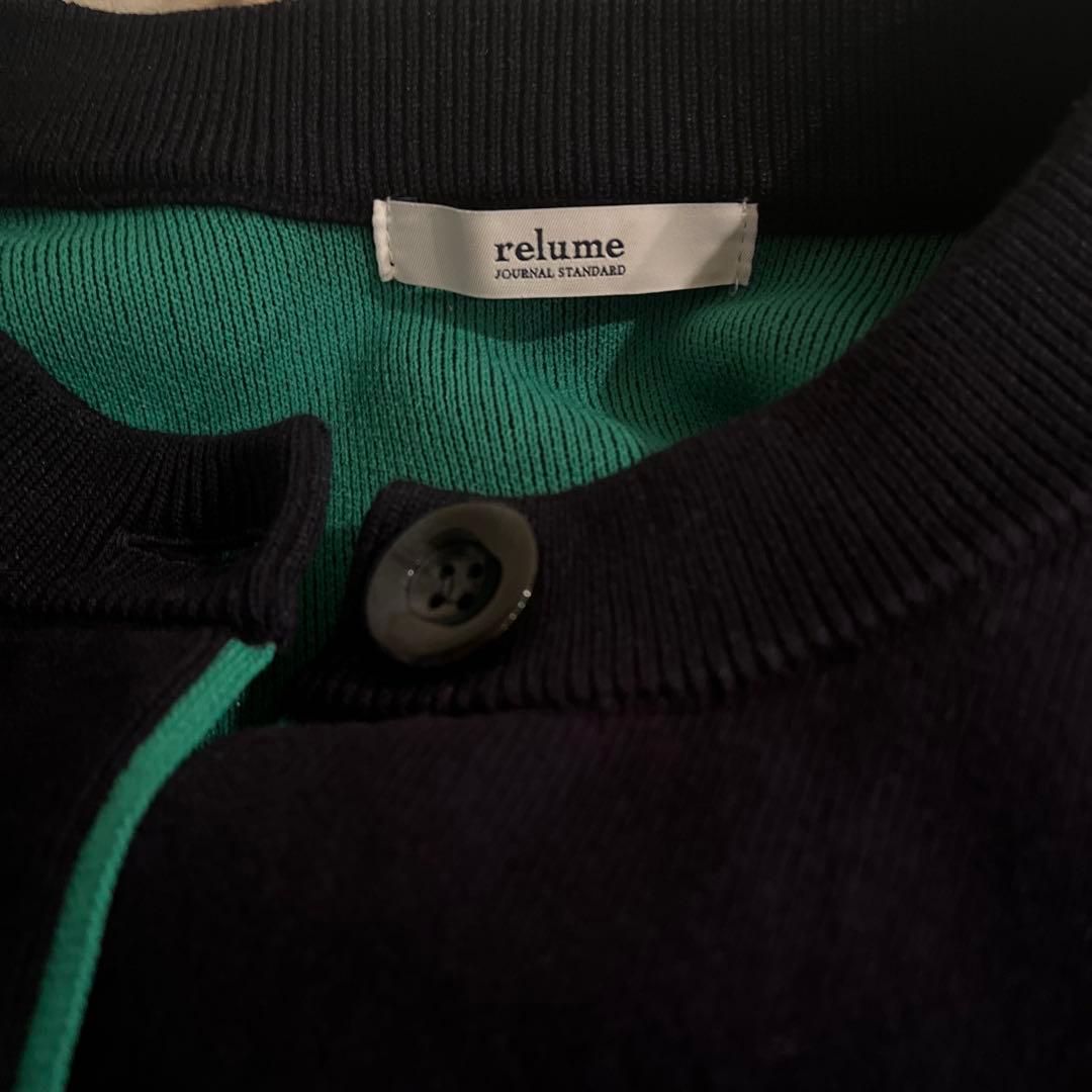 journalstandard relumeネイビーカーディガン