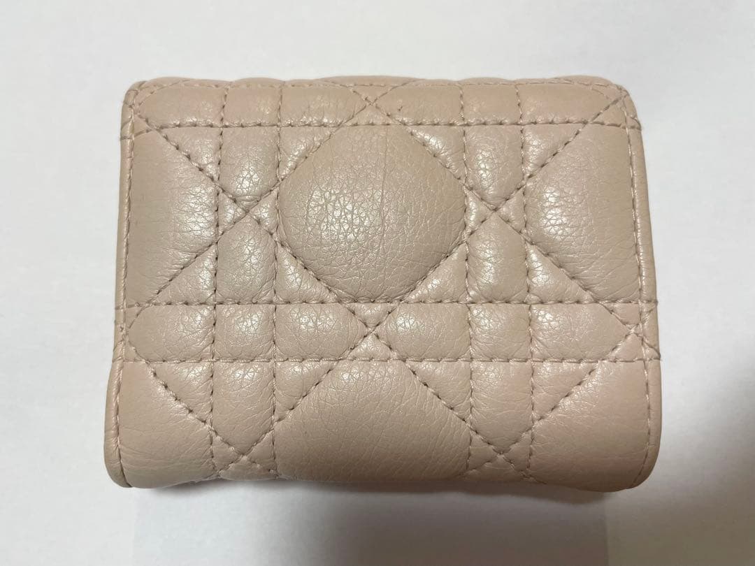 Dior Caro Hibiscus Lジップウォレット三つ折り財布