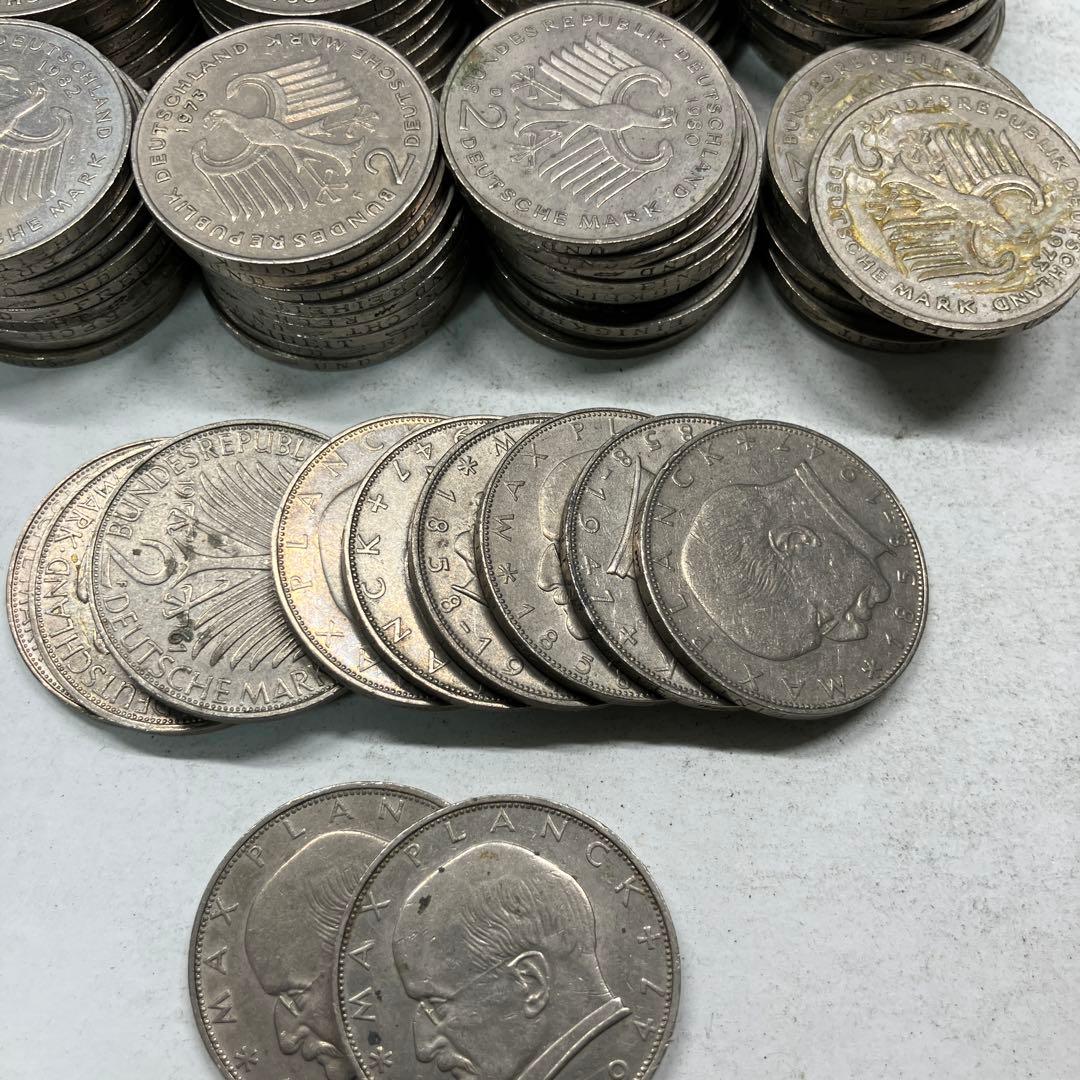 ドイツ　2マルク　　ユーロ　古銭　まとめ売り　記念硬貨