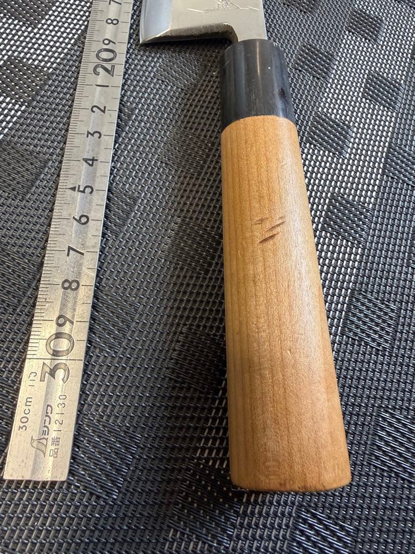 (研ぎ済み)堺刀司 　出刃包丁　刃長約17cm高級和包丁