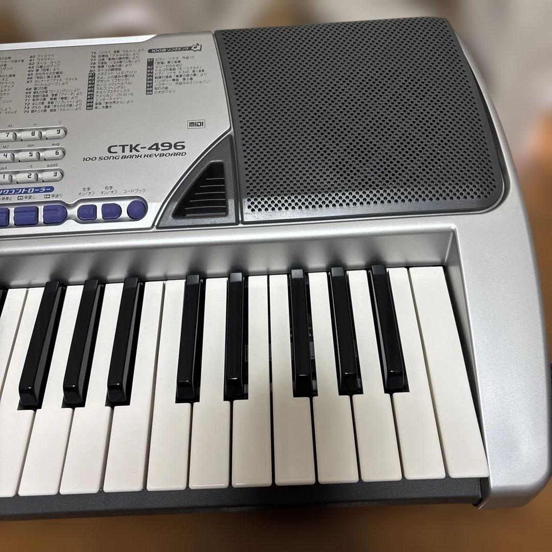 CASIO（カシオ） ベーシックキーボード CTK-496