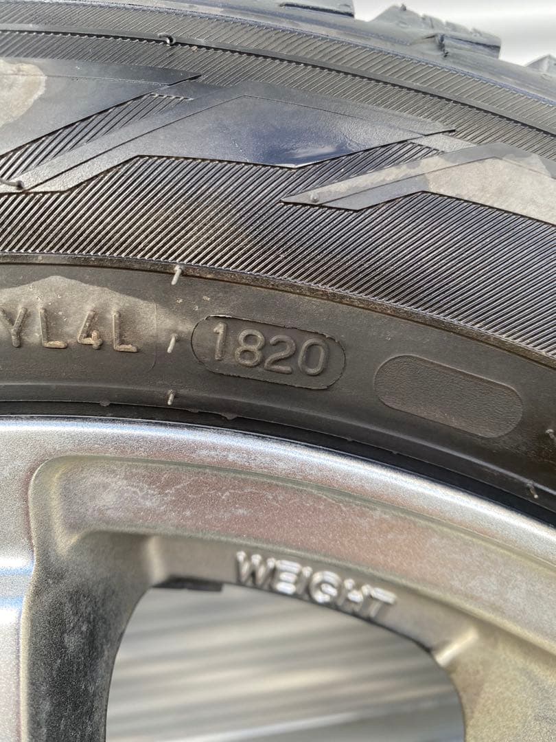 185/60R15 スタッドレス ホイール 4本セット トヨタ 旧型 シエンタ