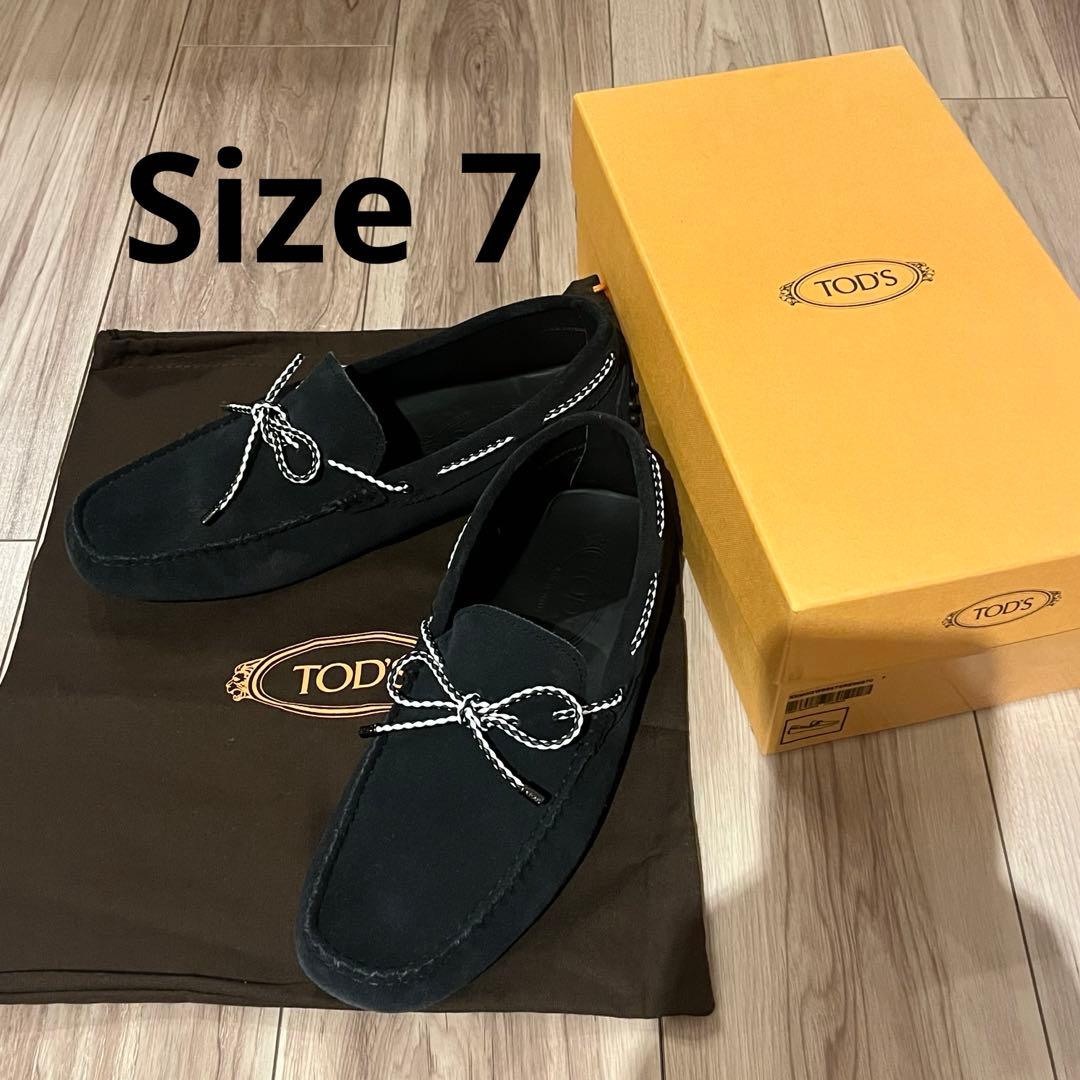 TODS トッズ ゴンミーニ レザー モカシン ドライビングシューズ 7