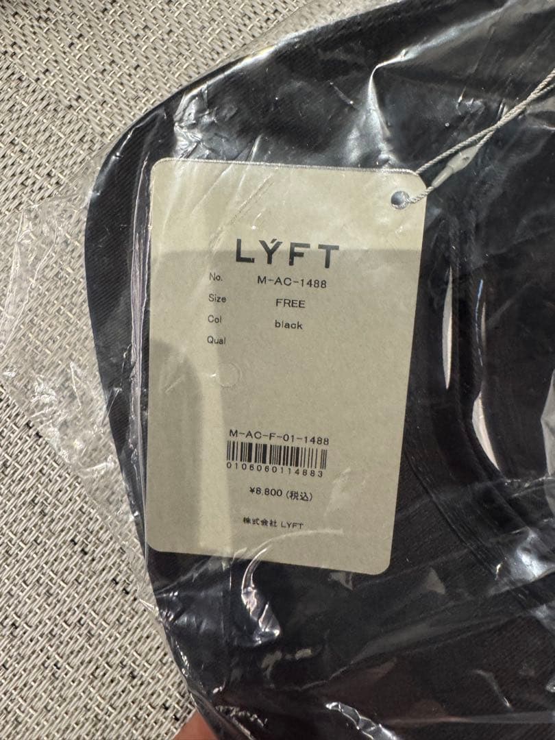 【新品未使用】LÝFT × GOLD'S GYM LOGO CAP
