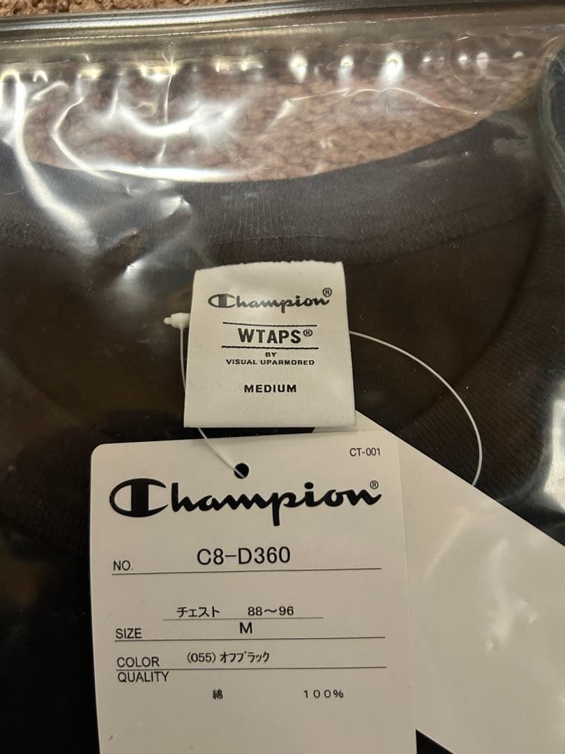 トップス WTAPS ACDEMY SS CHAMPION BLACK M