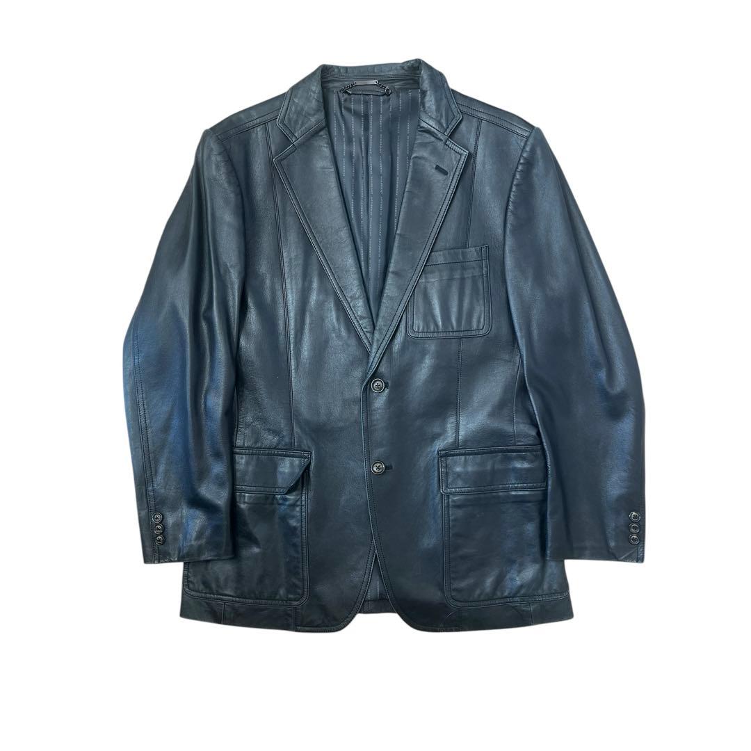 アーカイブ　BURBERRY バーバリー　レザーテーラードジャケット