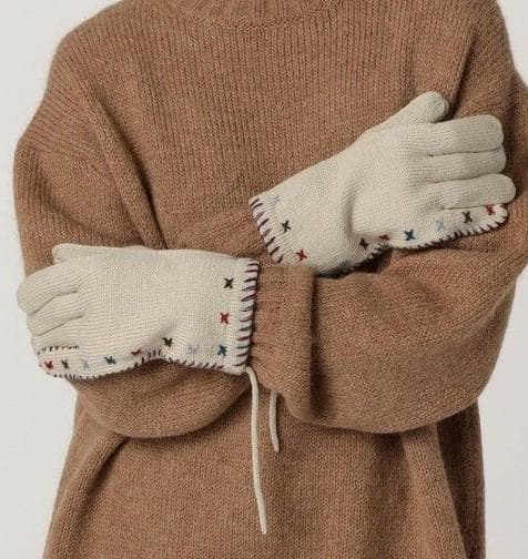 新品 BODE TINY STAR GLOVE ユニセックス ウール アルパカ