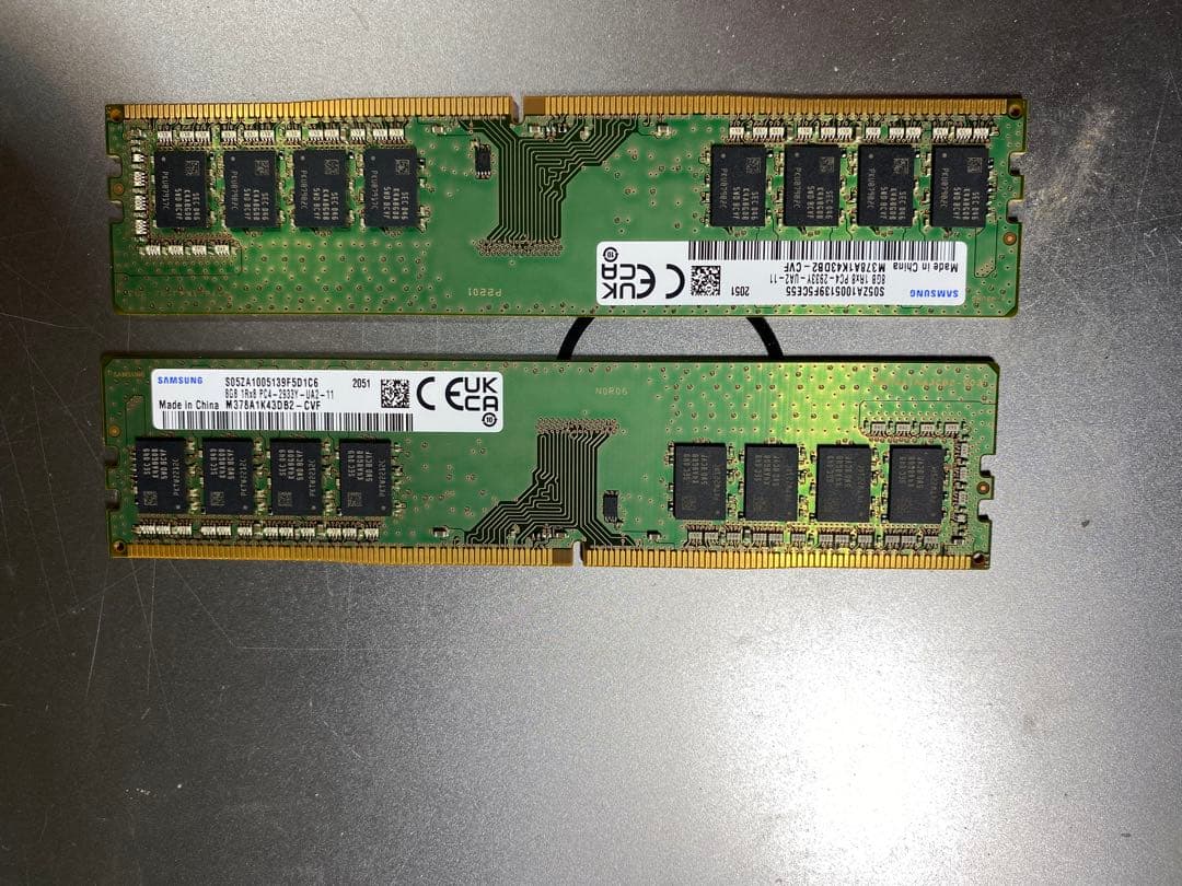 DDR4 16GB 8GBx2 メモリ 枚セット