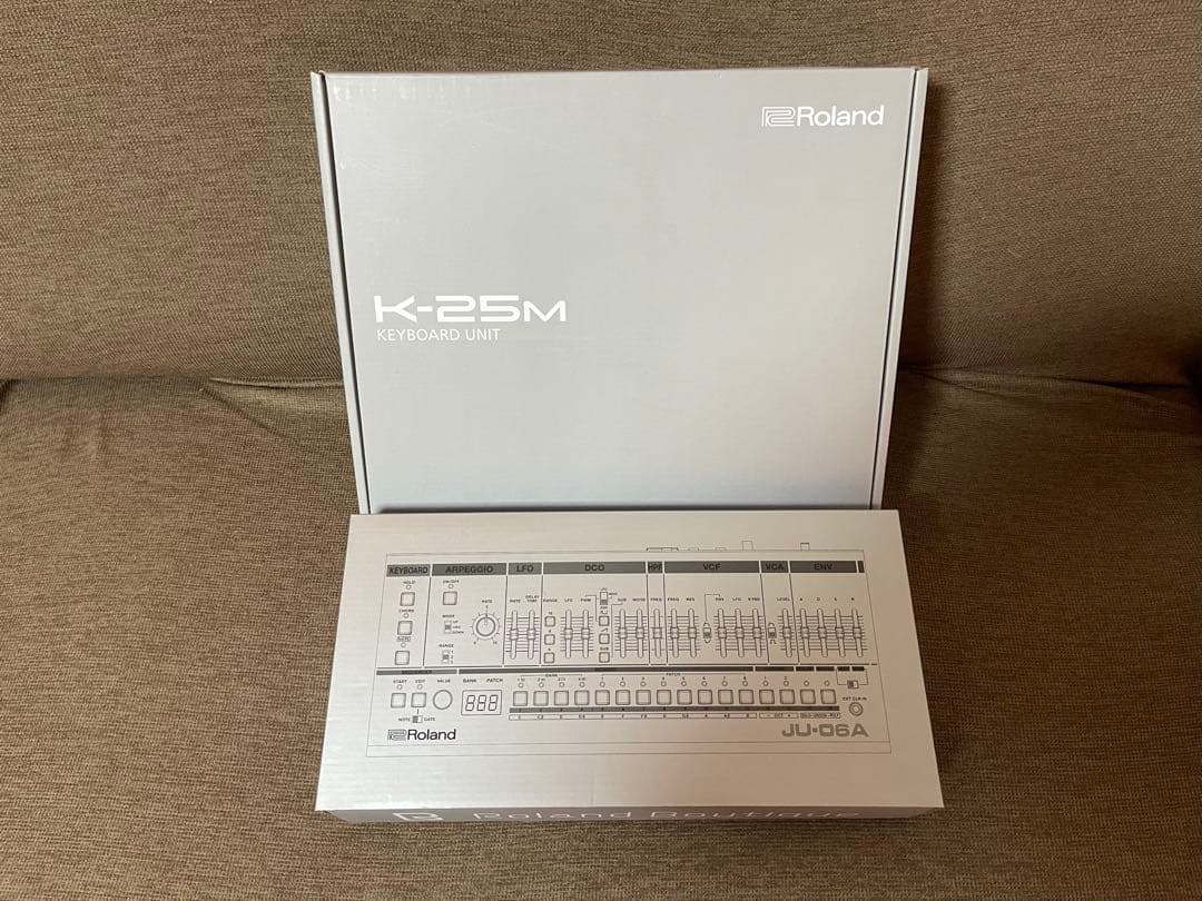 美品　Roland Boutique JU-06A K-25m セット