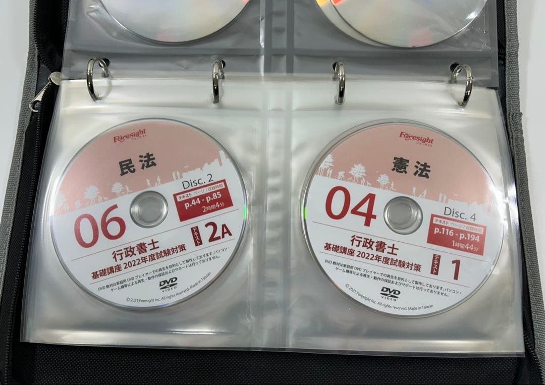 フォーサイト 行政書士2022 バリューセット DVDセット